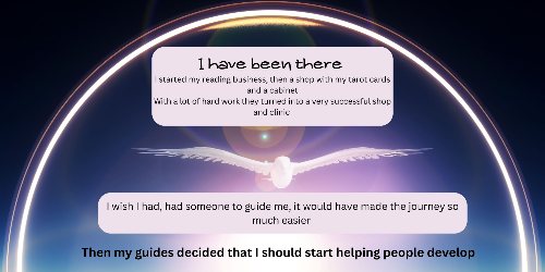 I have been there I started my reading business, then a shop with my tarot cards and a cabinet With a lot of hard work they turned into a very successful shop and clinic-284